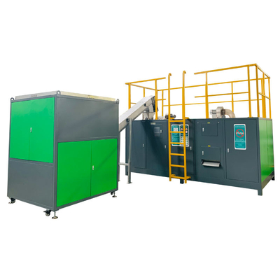 2ton / يوم مراكز التسوق التجارية آلة السماد التجاري معدات تقطيع النفايات الطبية الحيوية