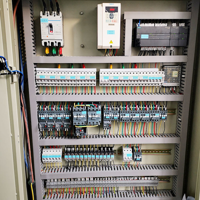 380v 3 المرحلة آلة معالجة النفايات 2ton / يوم آلة سماد نفايات الطعام التجارية