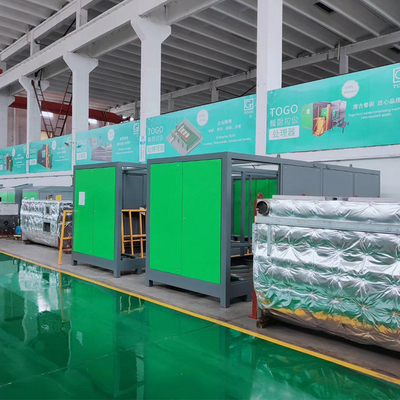 5000KG / Day PLC آلة سماد الكومبوست TOGO معدات إدارة النفايات العضوية