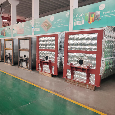 5000KG / Day PLC آلة سماد الكومبوست TOGO معدات إدارة النفايات العضوية