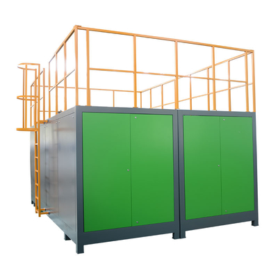 آلة سماد نفايات الطعام للمطعم على نطاق واسع 5Ton / Day 75KW