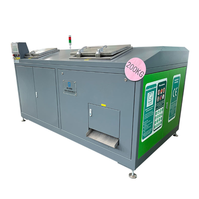 500-3000 كجم / يوم آلة سماد النفايات العضوية التحكم PLC 500-3000 كجم الوزن