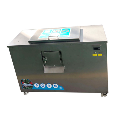 50KG الأخضر بقايا الطعام آلة تحلل النفايات Ss304 للمطعم