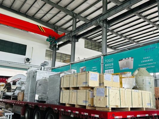 TOGO 1000kg/day Smart Compost Machine with 90% Reduction Rate and 380V 50Hz Customizable Voltage for Organic Waste Conversion