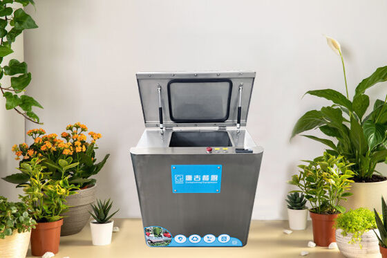 PLC 10kg Smart Home Food Composter 304 أجهزة الأسمدة العضوية من الفولاذ المقاوم للصدأ أداء التسميد السريع على مدار 24 ساعة